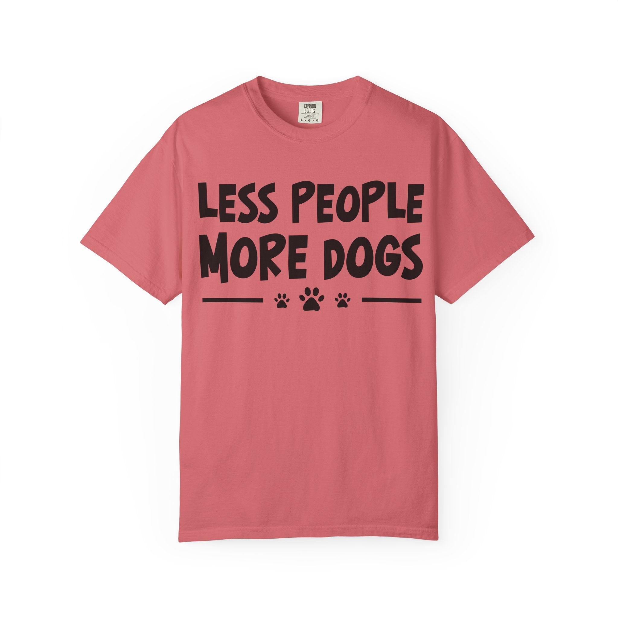 Less People More Dogs T-Shirt