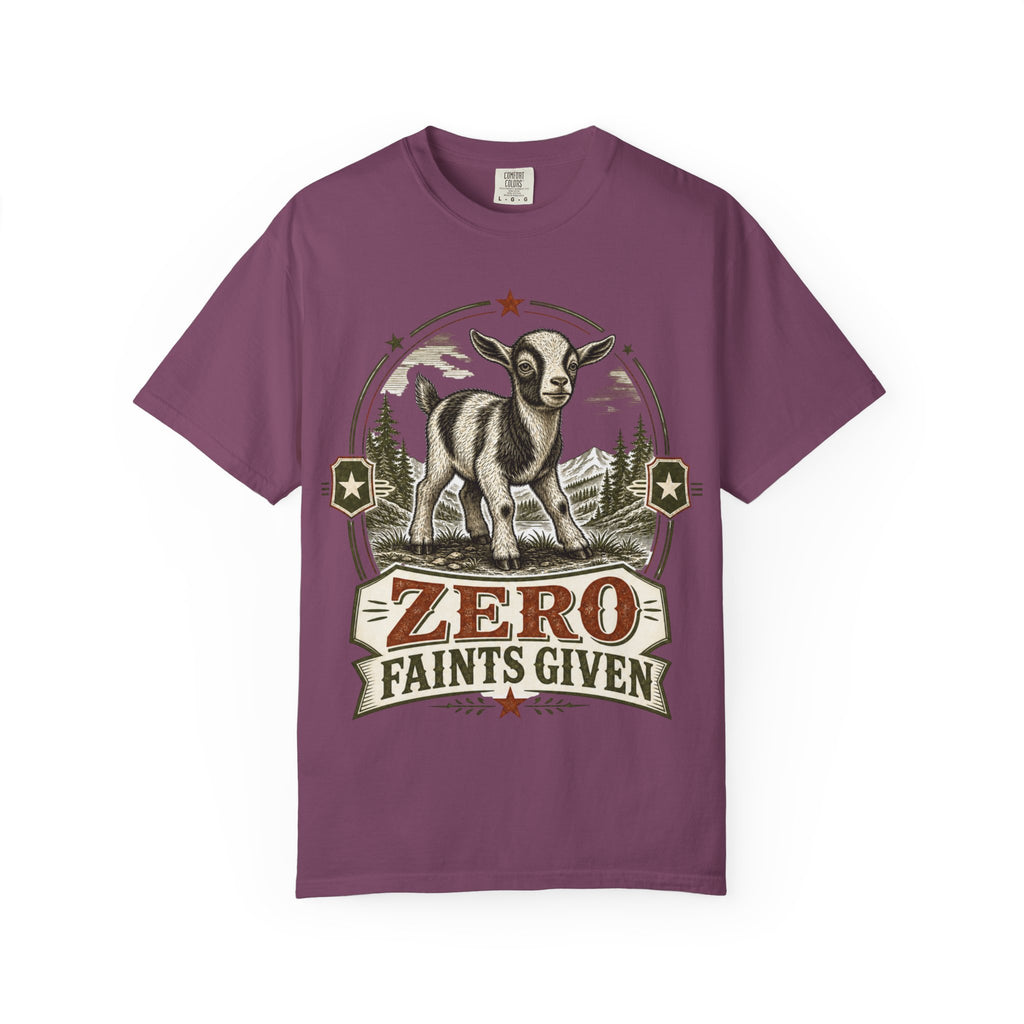 Baby Goat Zero Faints Given T-Shirt