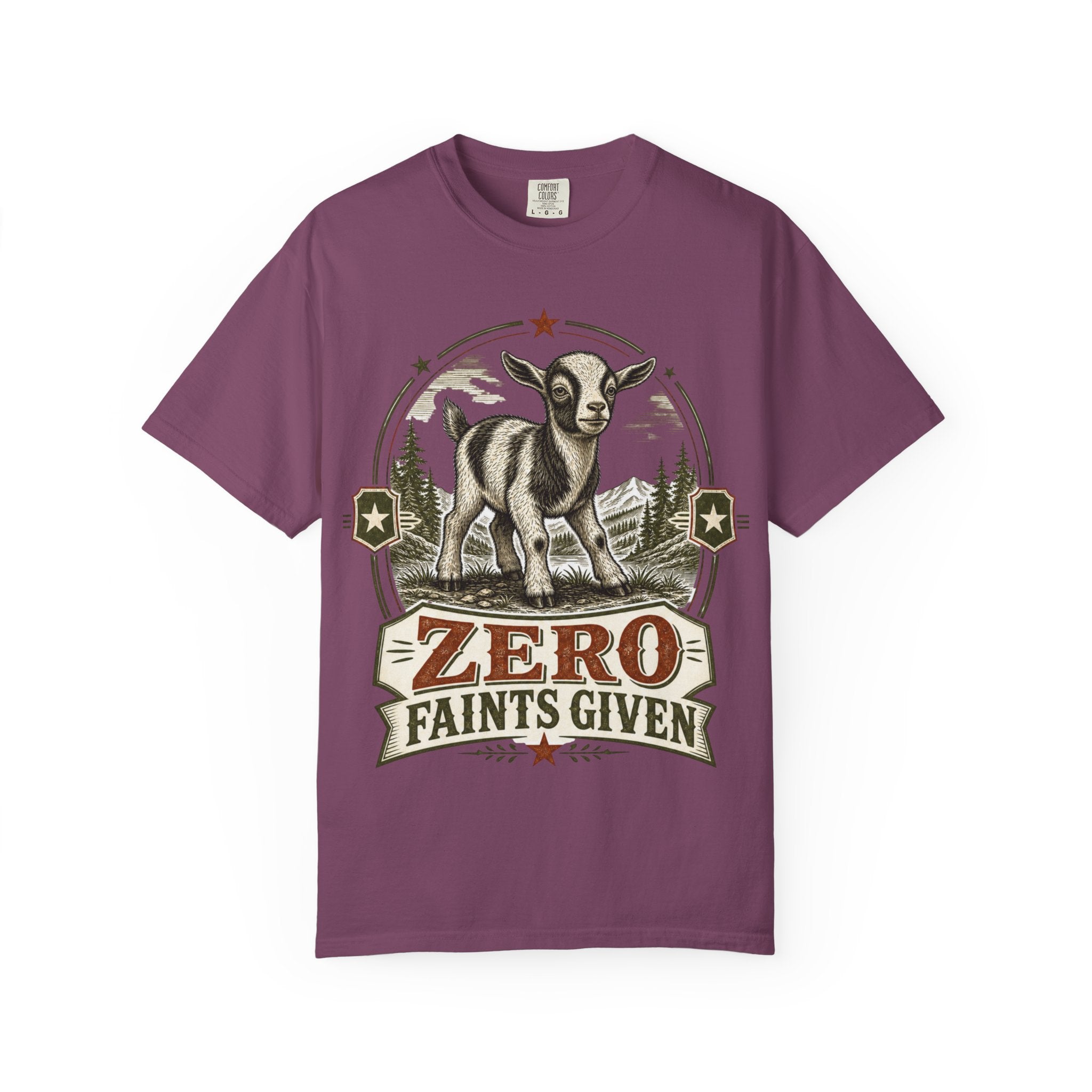Baby Goat Zero Faints Given T-Shirt