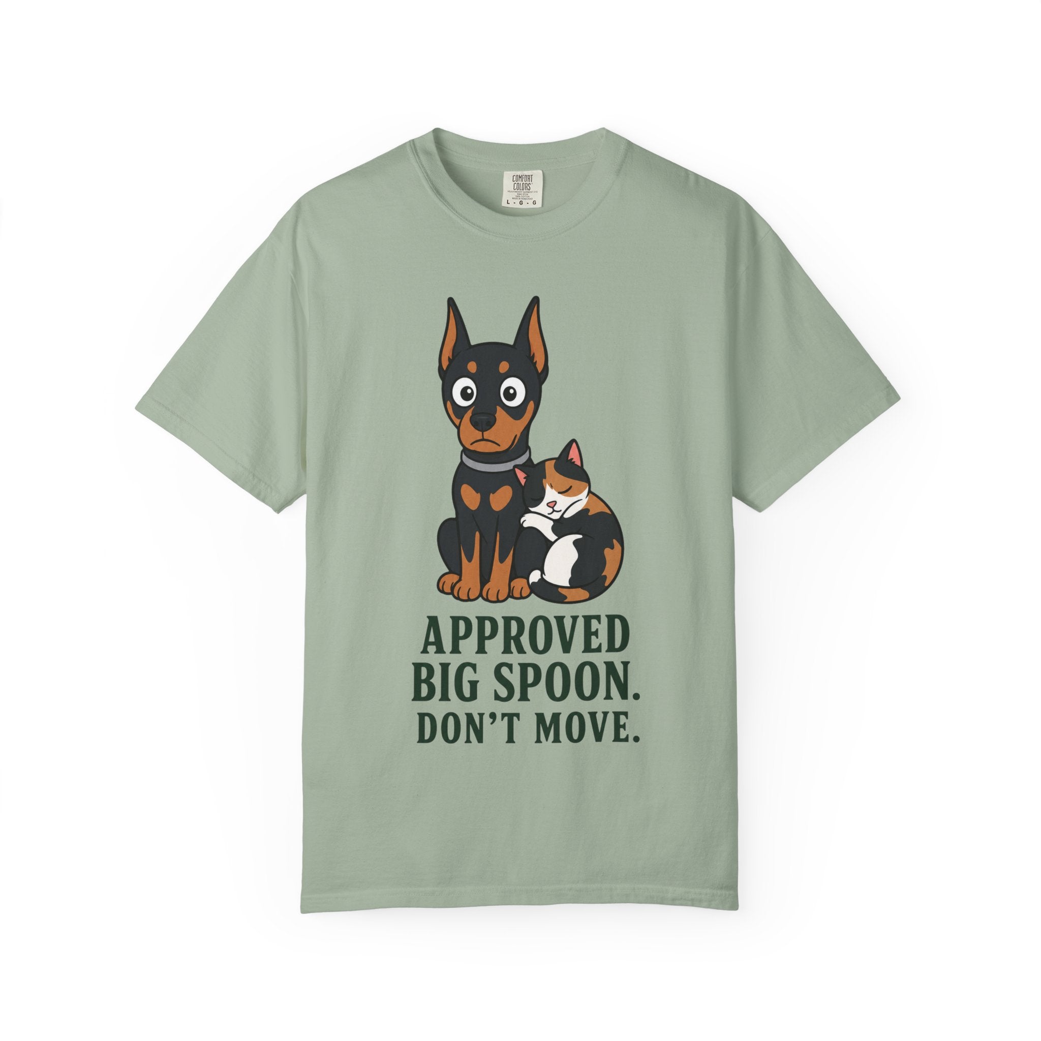 Cat & Dog Big Spoon T-Shirt