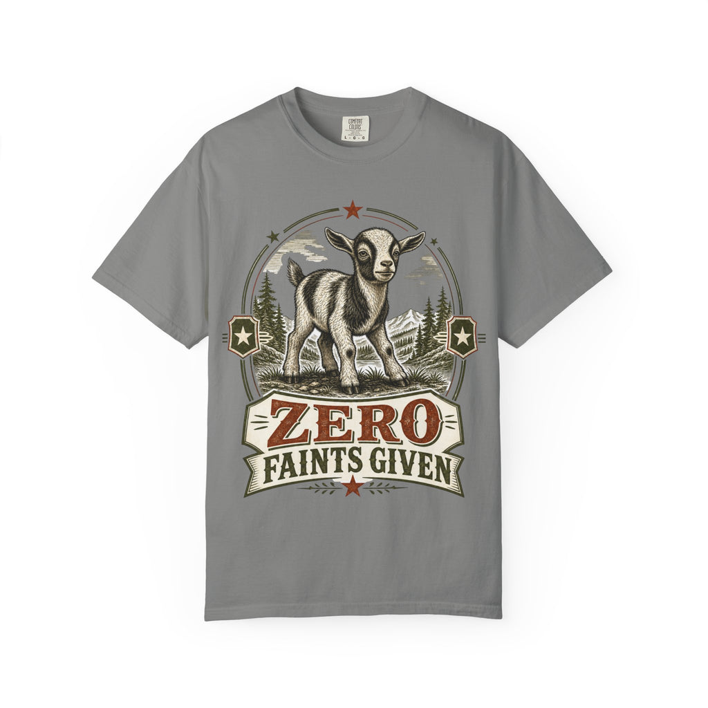 Baby Goat Zero Faints Given T-Shirt