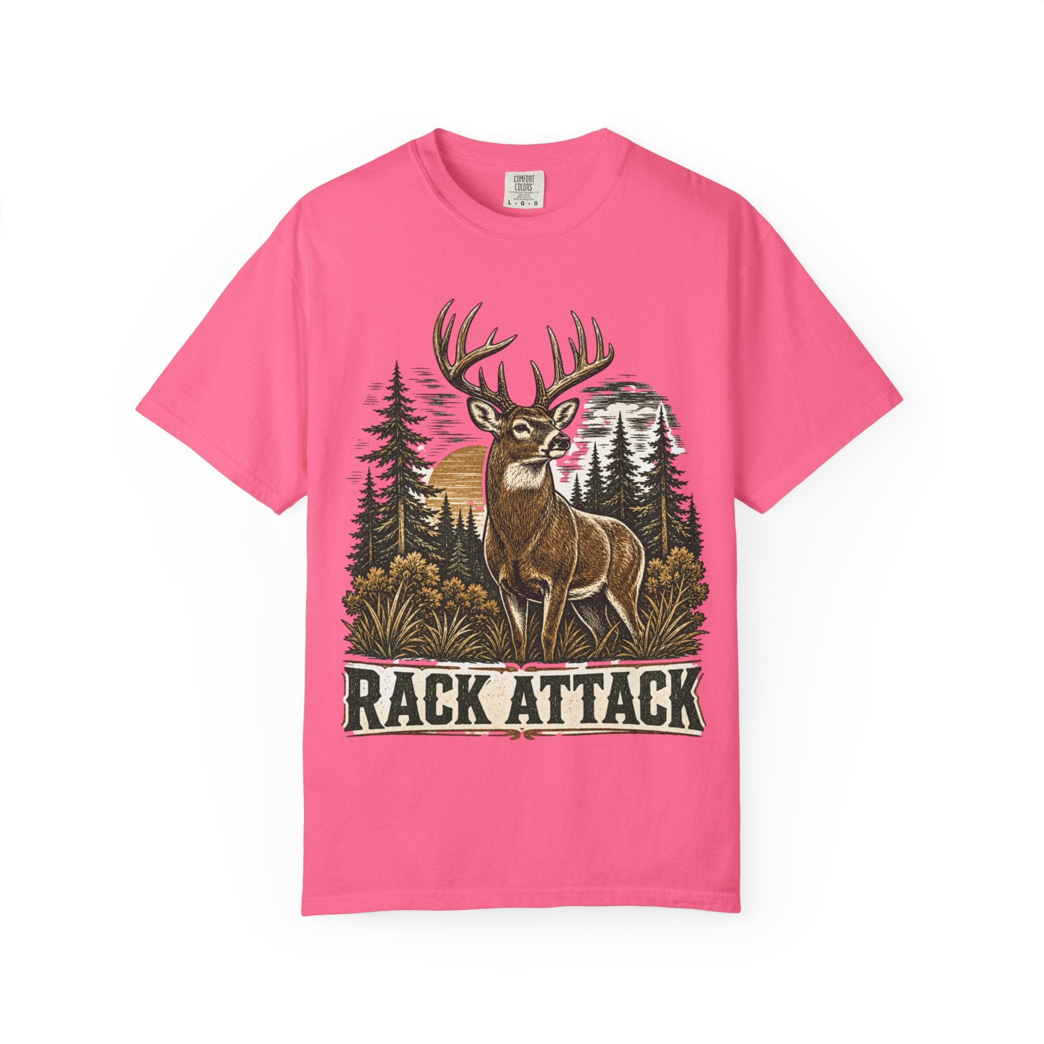 Deer Hunting T-Shirt - Rack Attack
