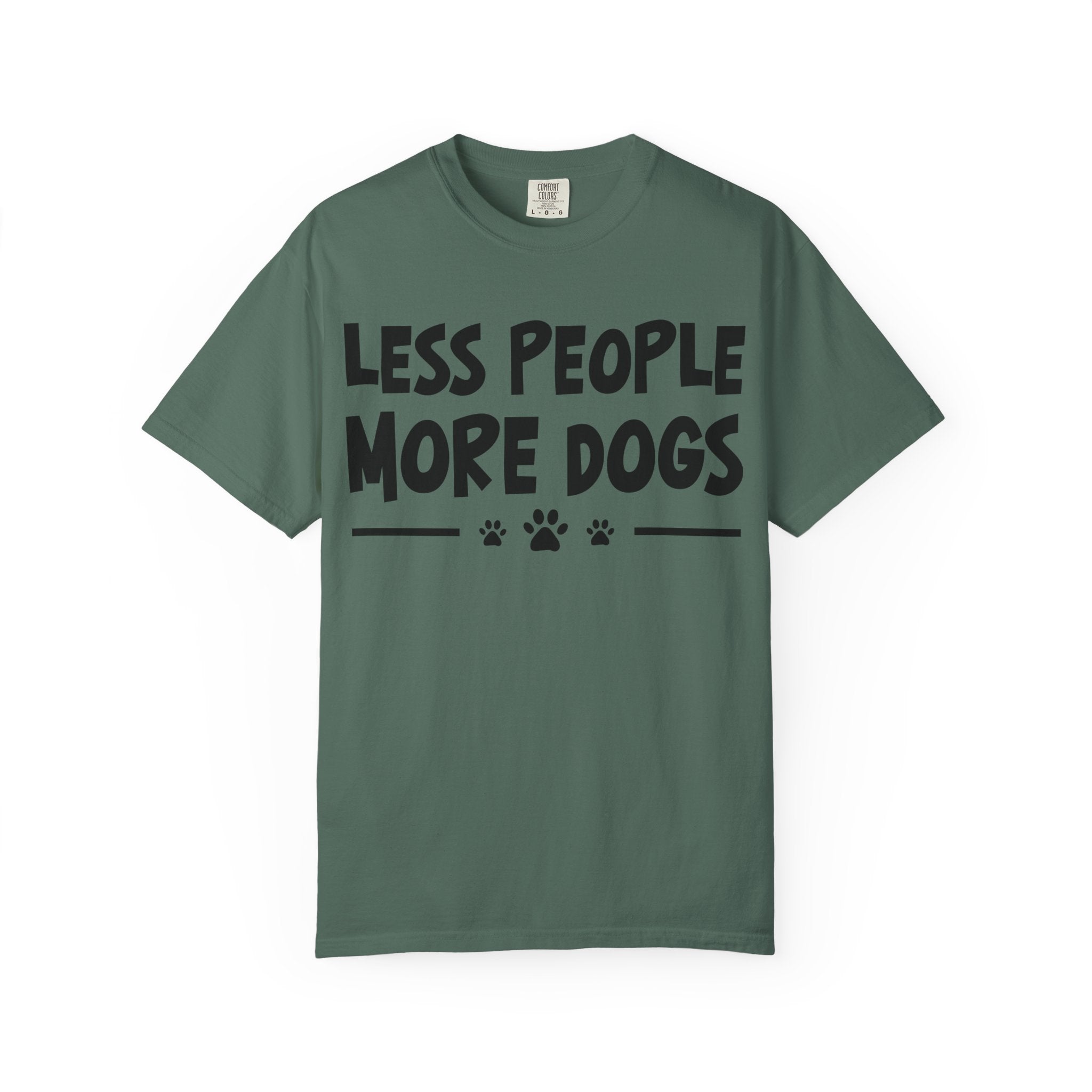 Less People More Dogs T-Shirt