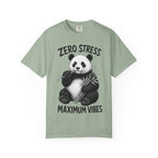 Panda - Zero Stress, Max Vibes T-Shirt