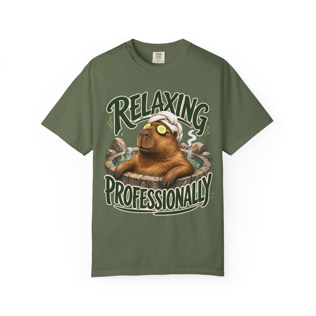 Capybara Relaxing Spa Day T-Shirt