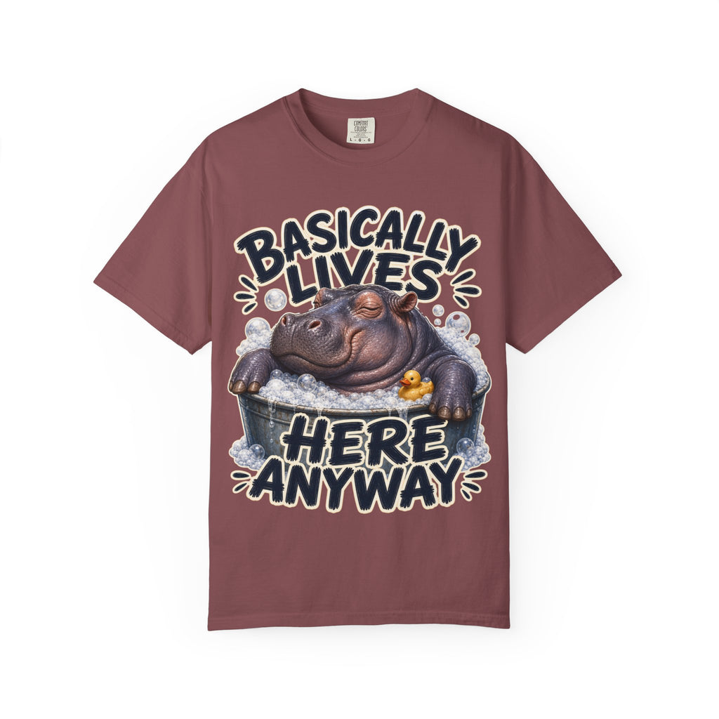 Hippo Bathing T-Shirt