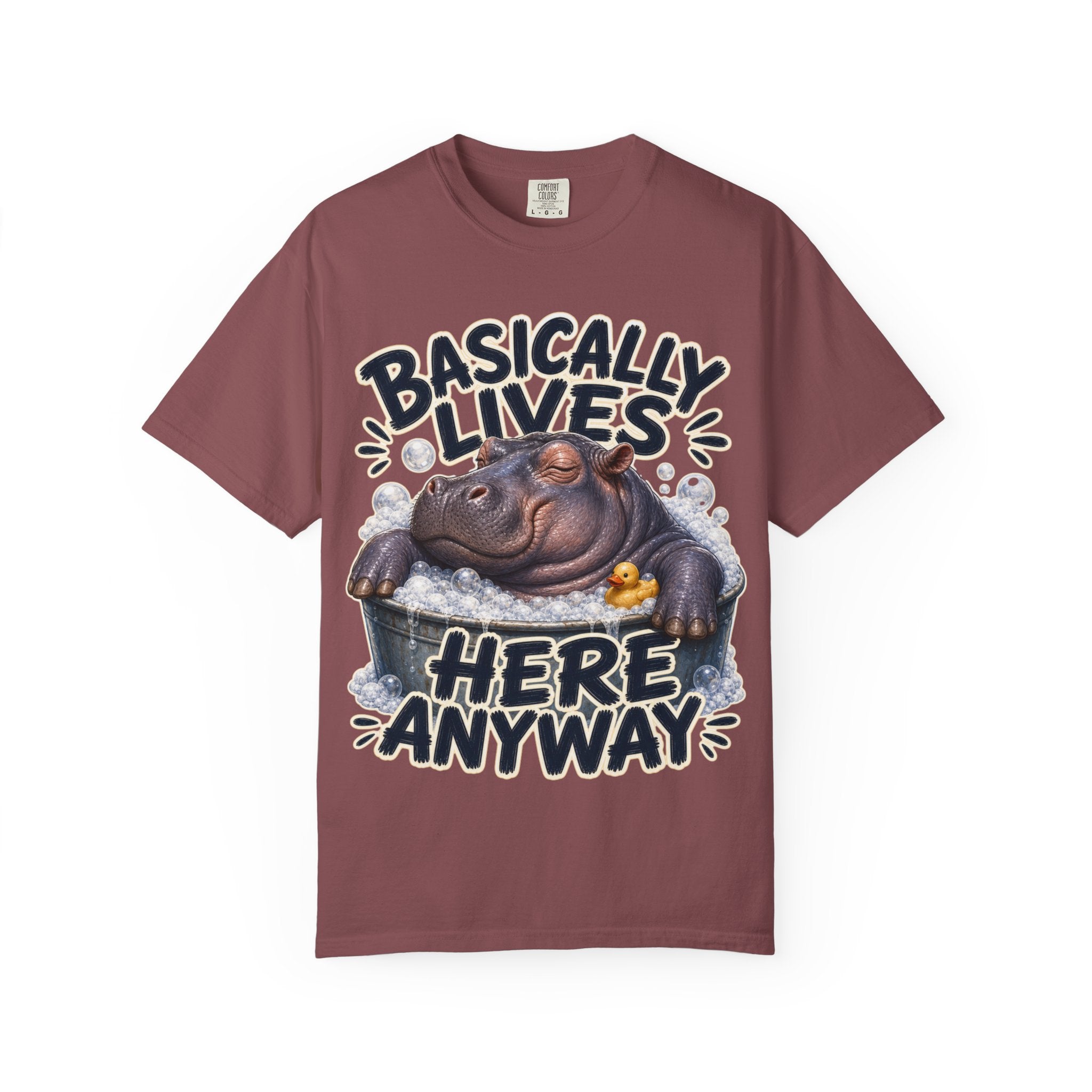 Hippo Bathing T-Shirt