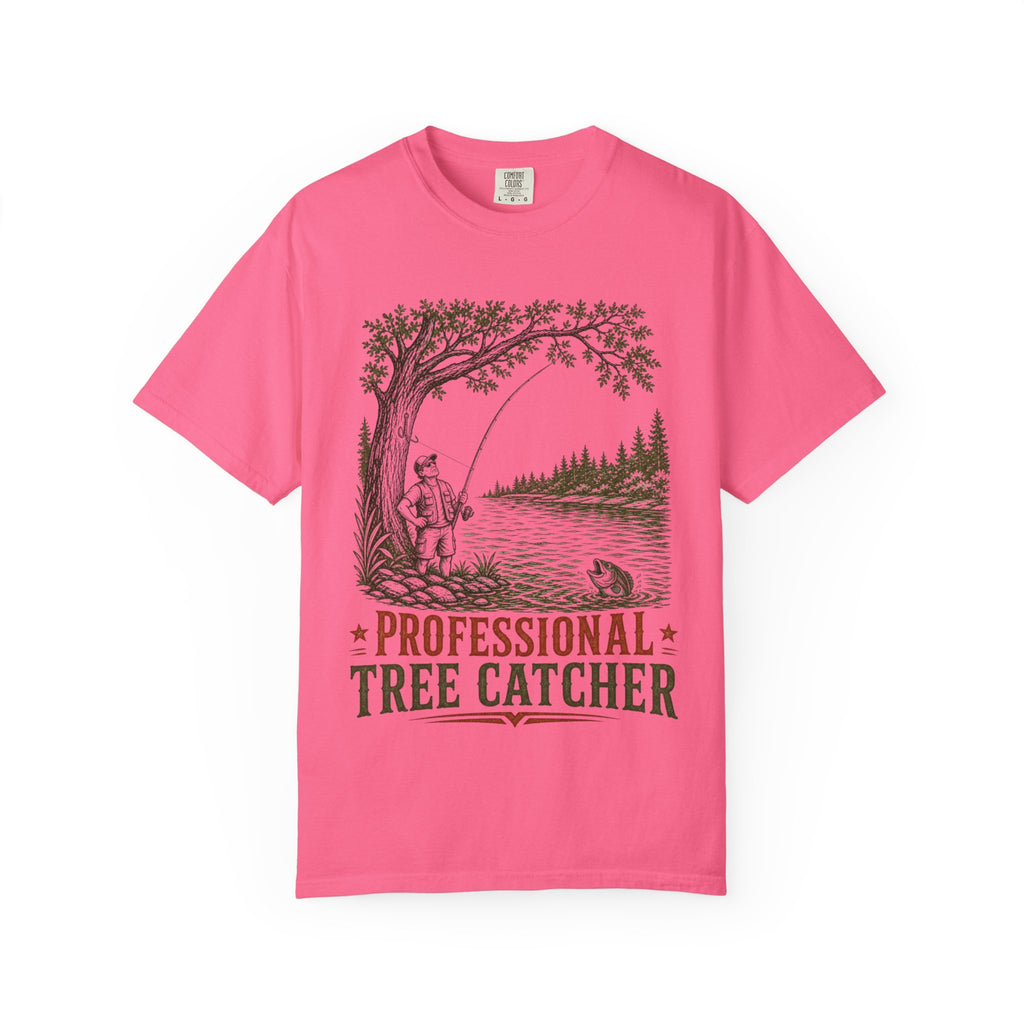 Bass Fishing T-Shirt - Professional Tree Catcher