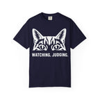 Cat Watching. Judging. T-Shirt