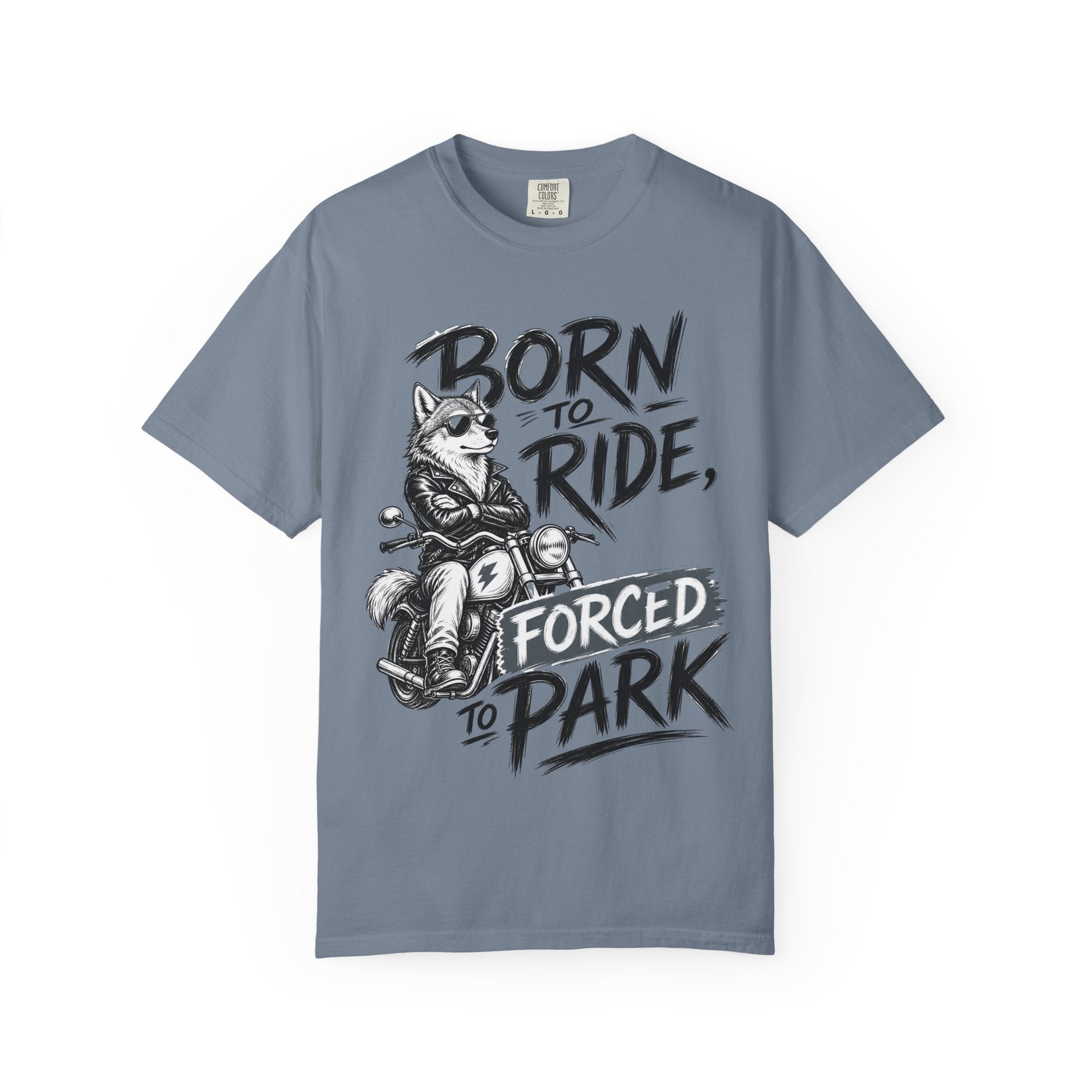 Grey Wolf Motorcycle T-Shirt