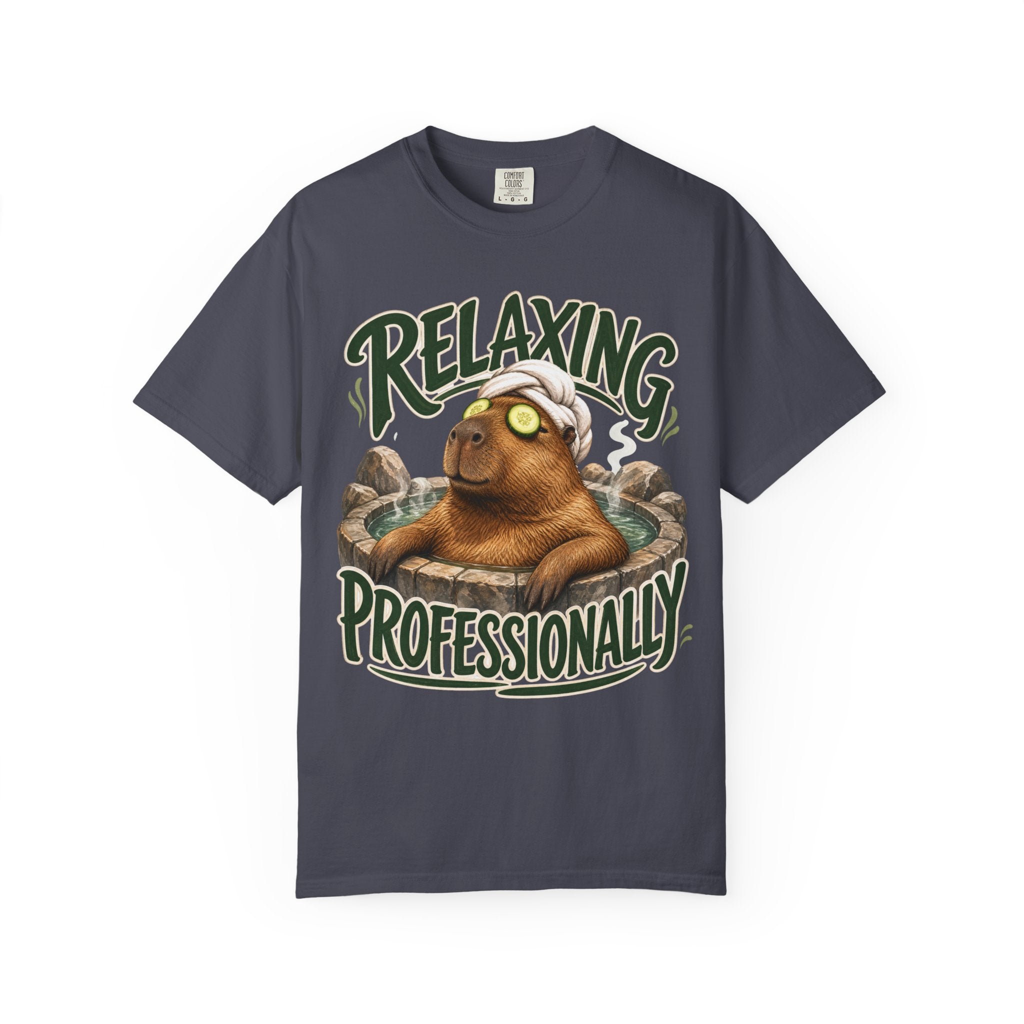 Capybara Relaxing Spa Day T-Shirt