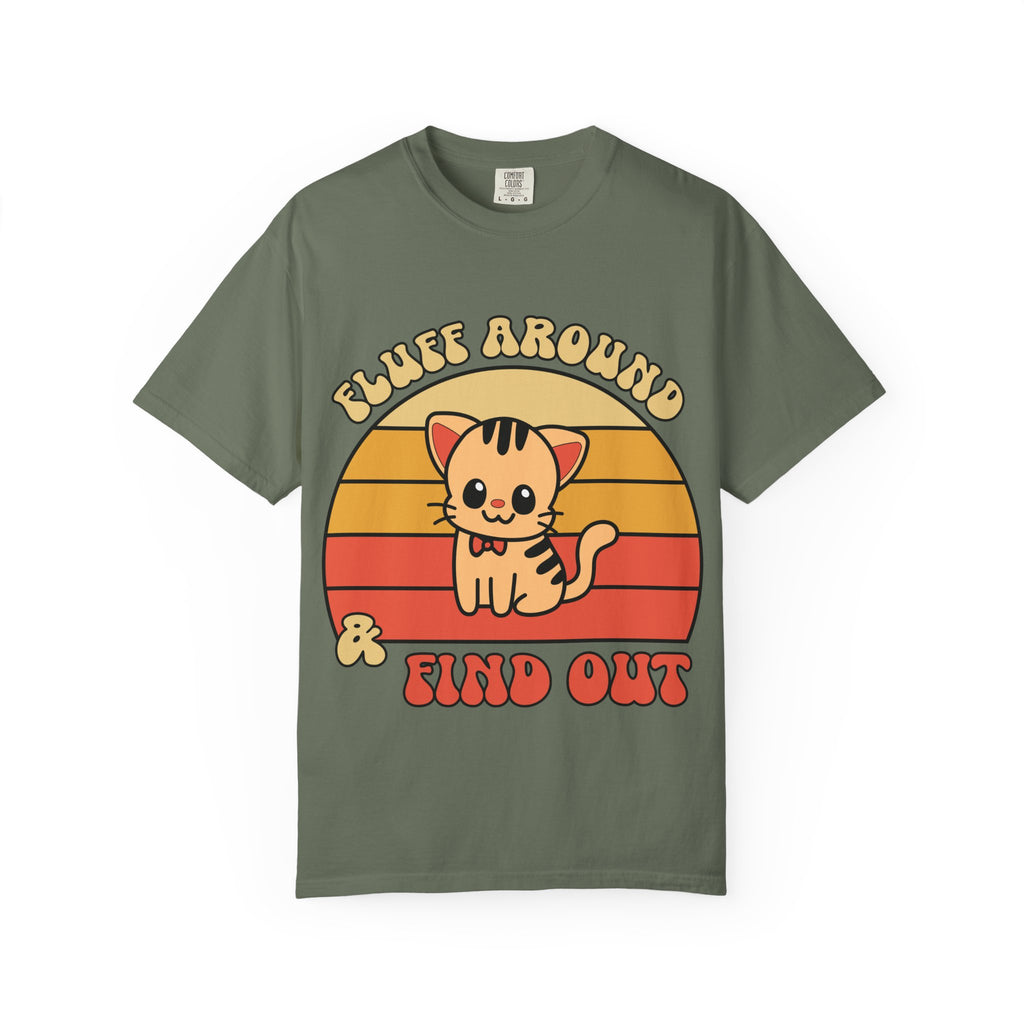 Curious Retro Kitten T-Shirt