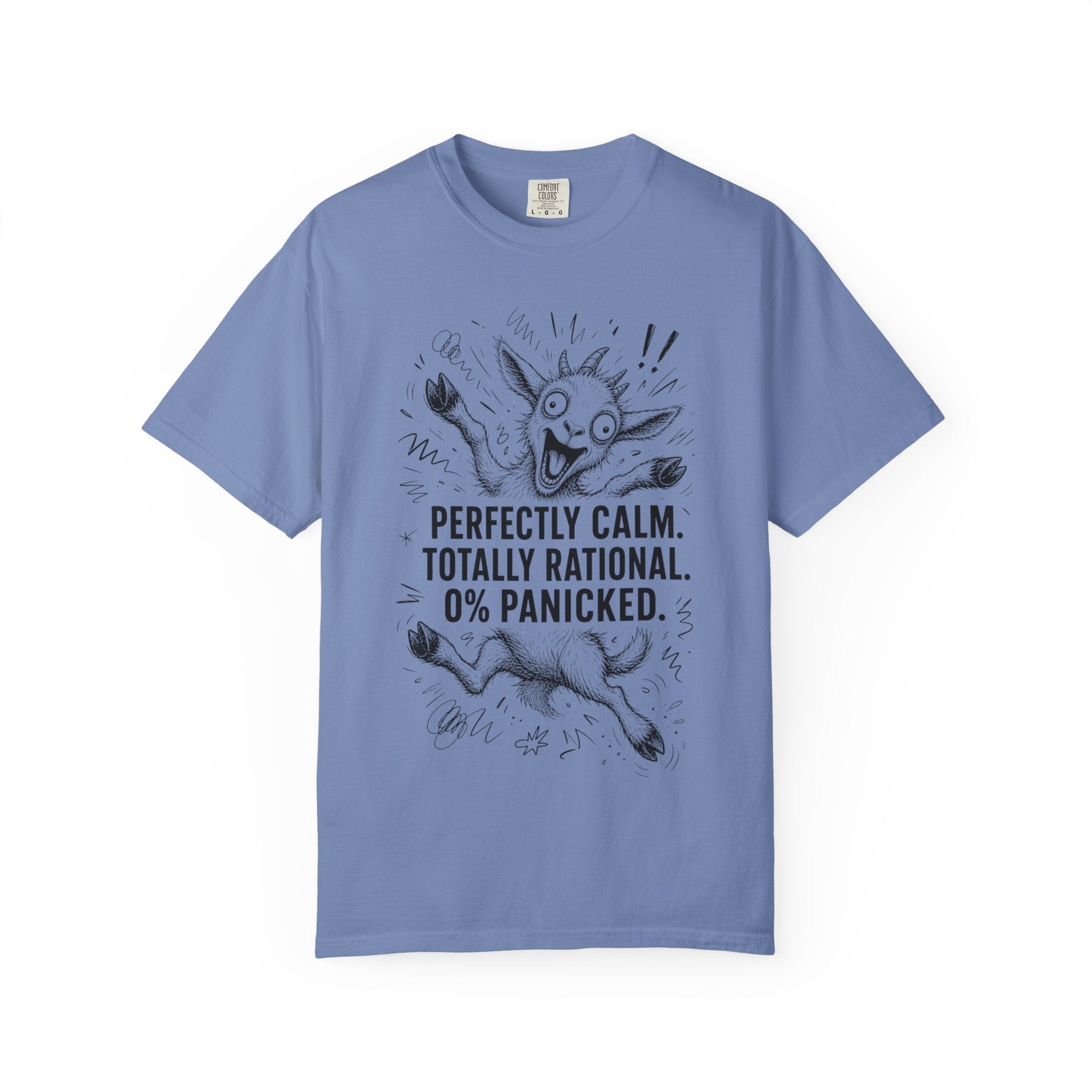 Baby Goat 0% Panicked T-Shirt