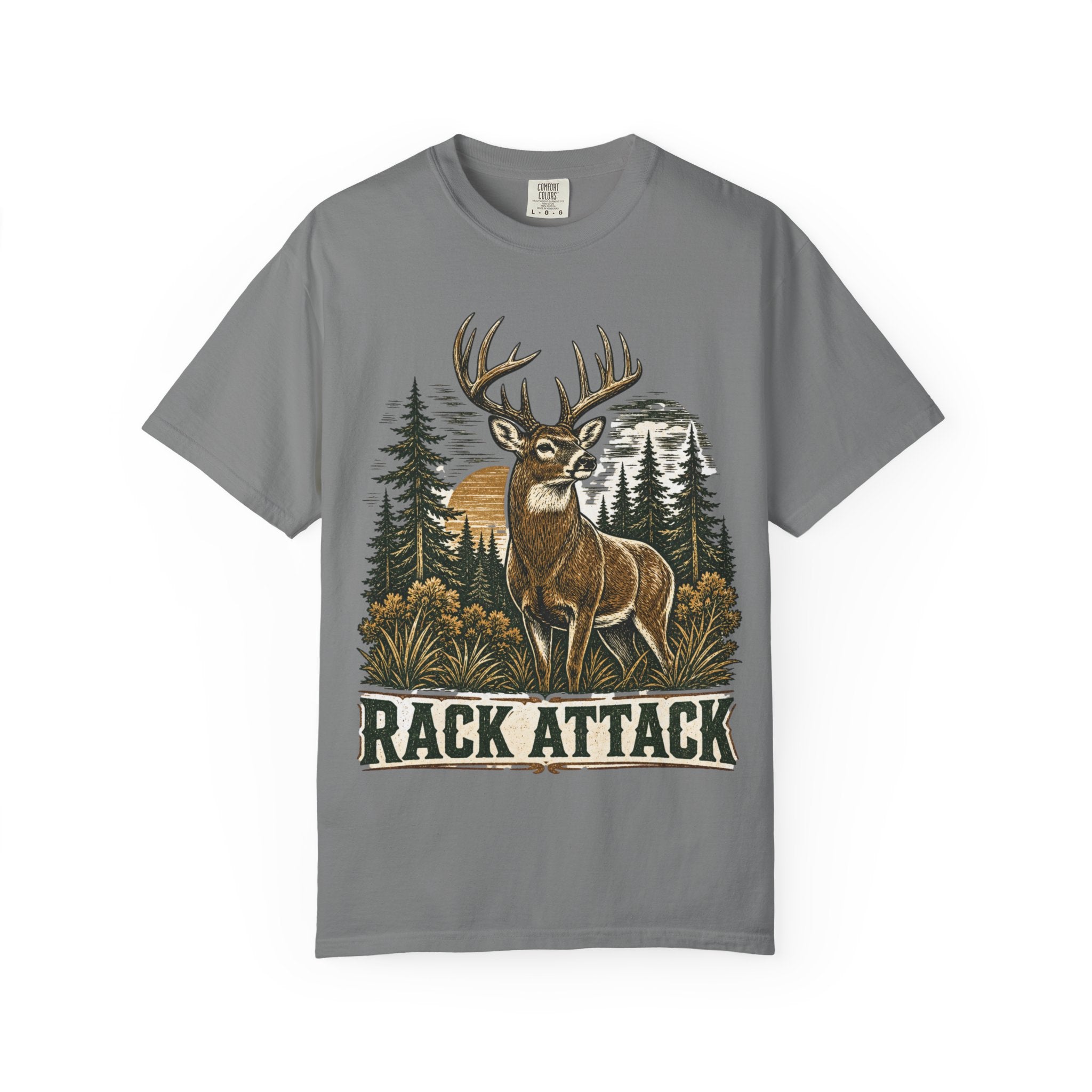 Deer Hunting T-Shirt - Rack Attack