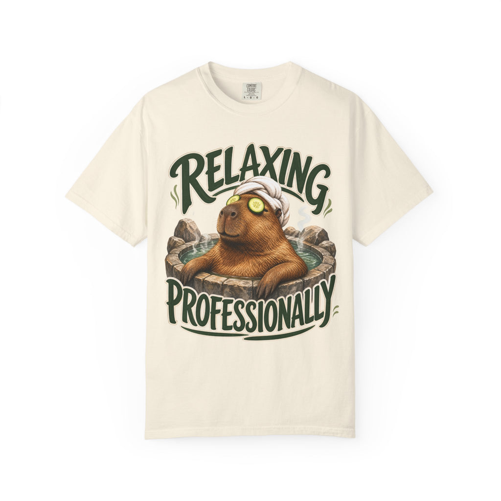 Capybara Relaxing Spa Day T-Shirt