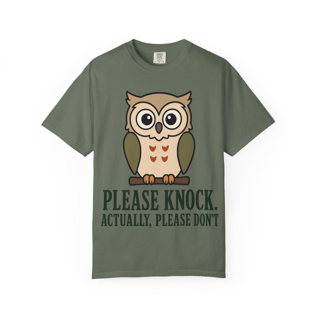 Owl Please Knock T-Shirt