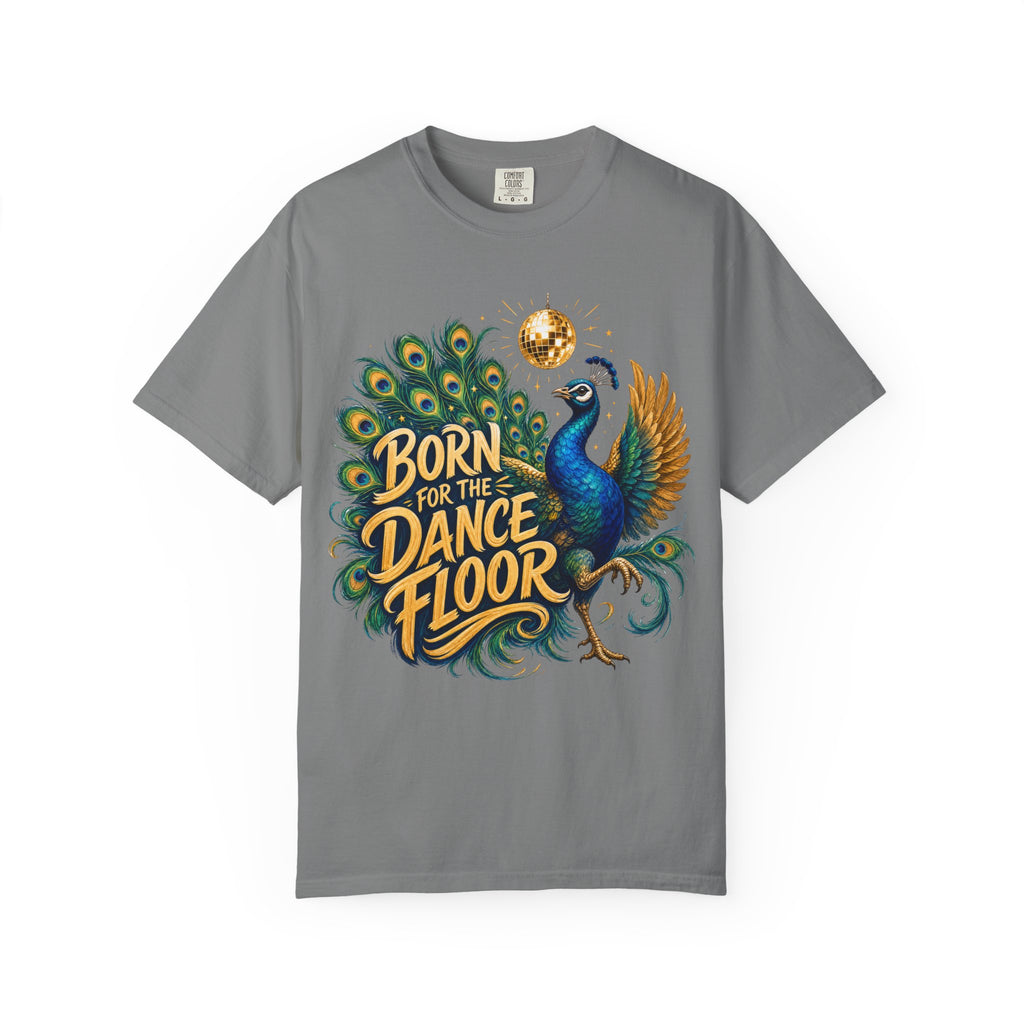 Peacock Born To Dance T-Shirt