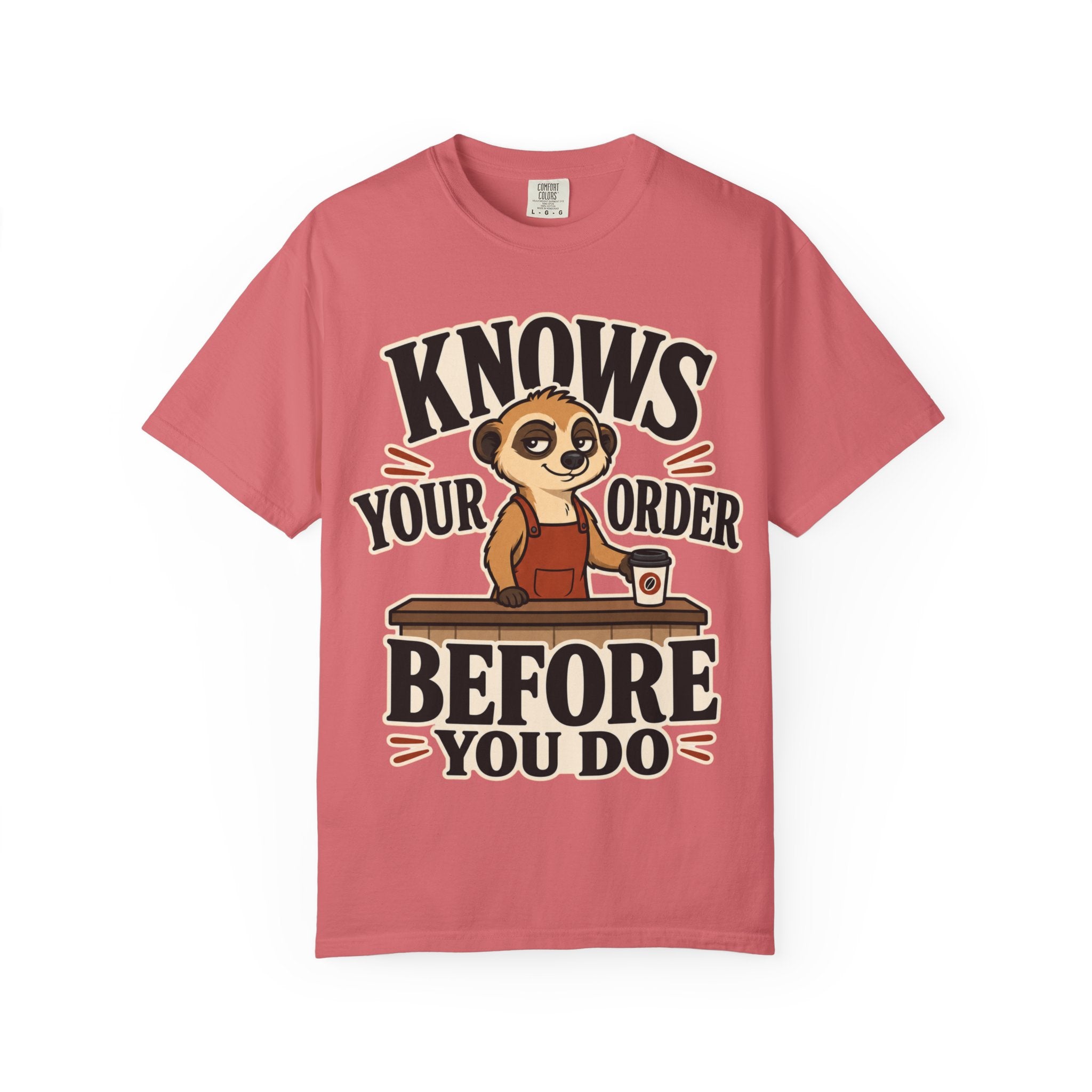 Meerkat Barista T-Shirt