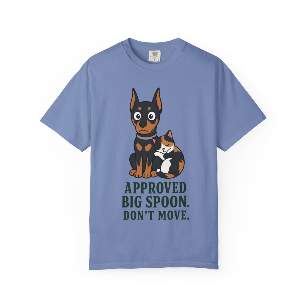 Cat & Dog Big Spoon T-Shirt