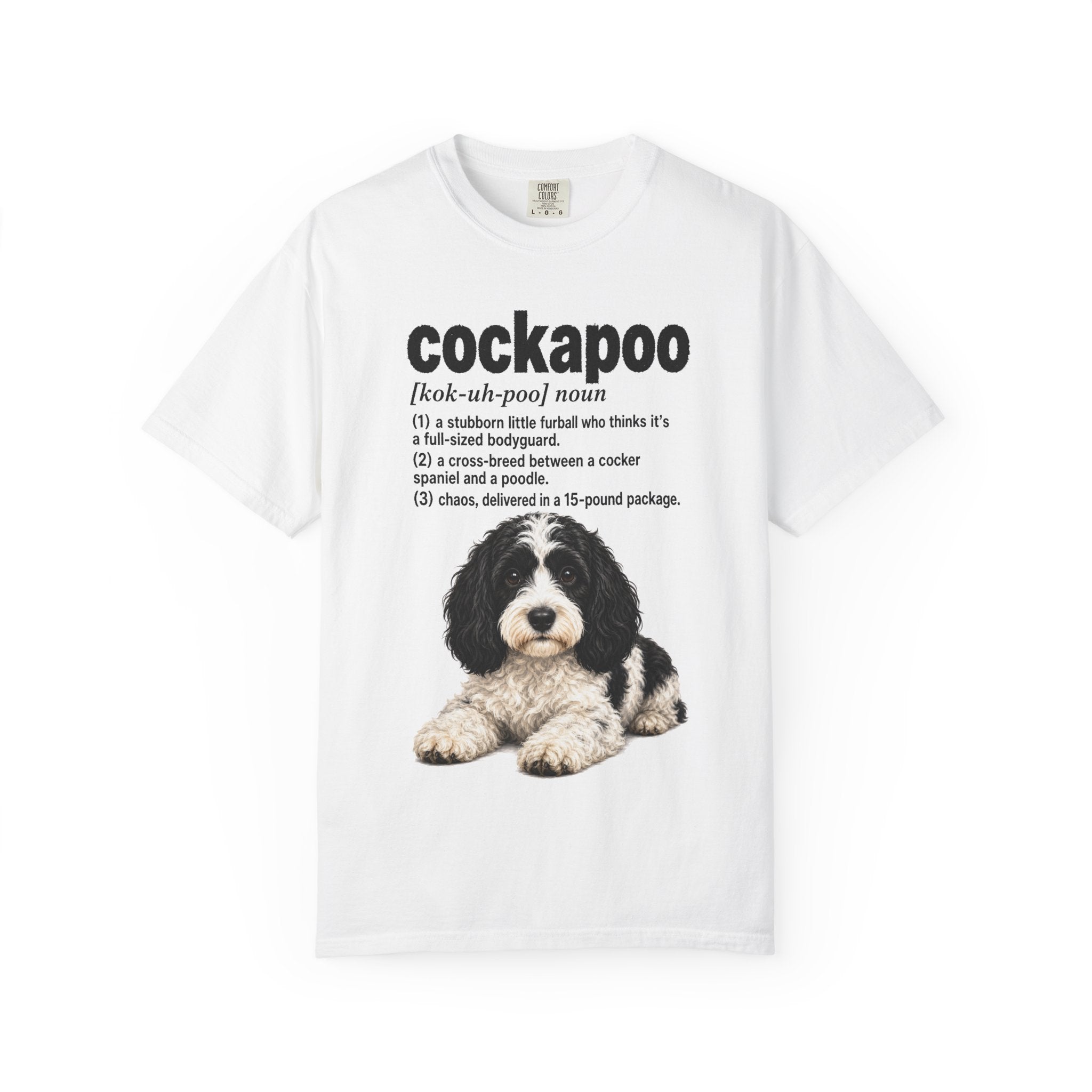 Cockapoo Definition T-Shirt - Cute Cockapoo Puppy Graphic Tee