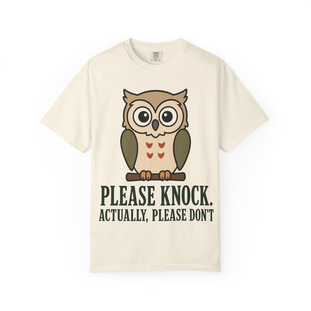 Owl Please Knock T-Shirt