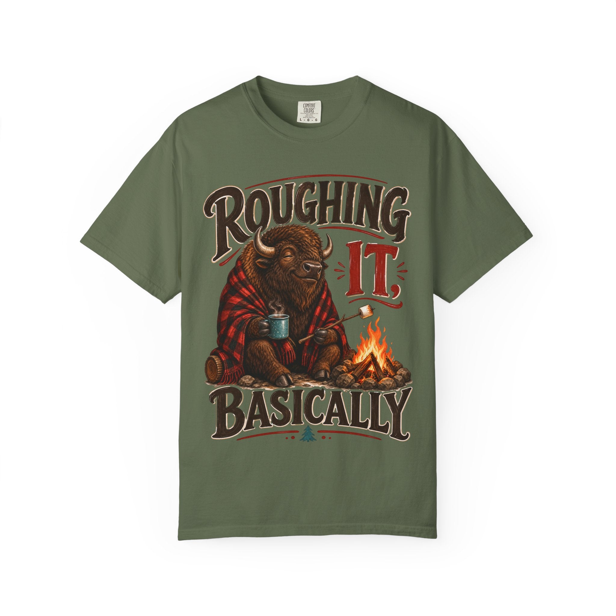 Bison Camping T-Shirt