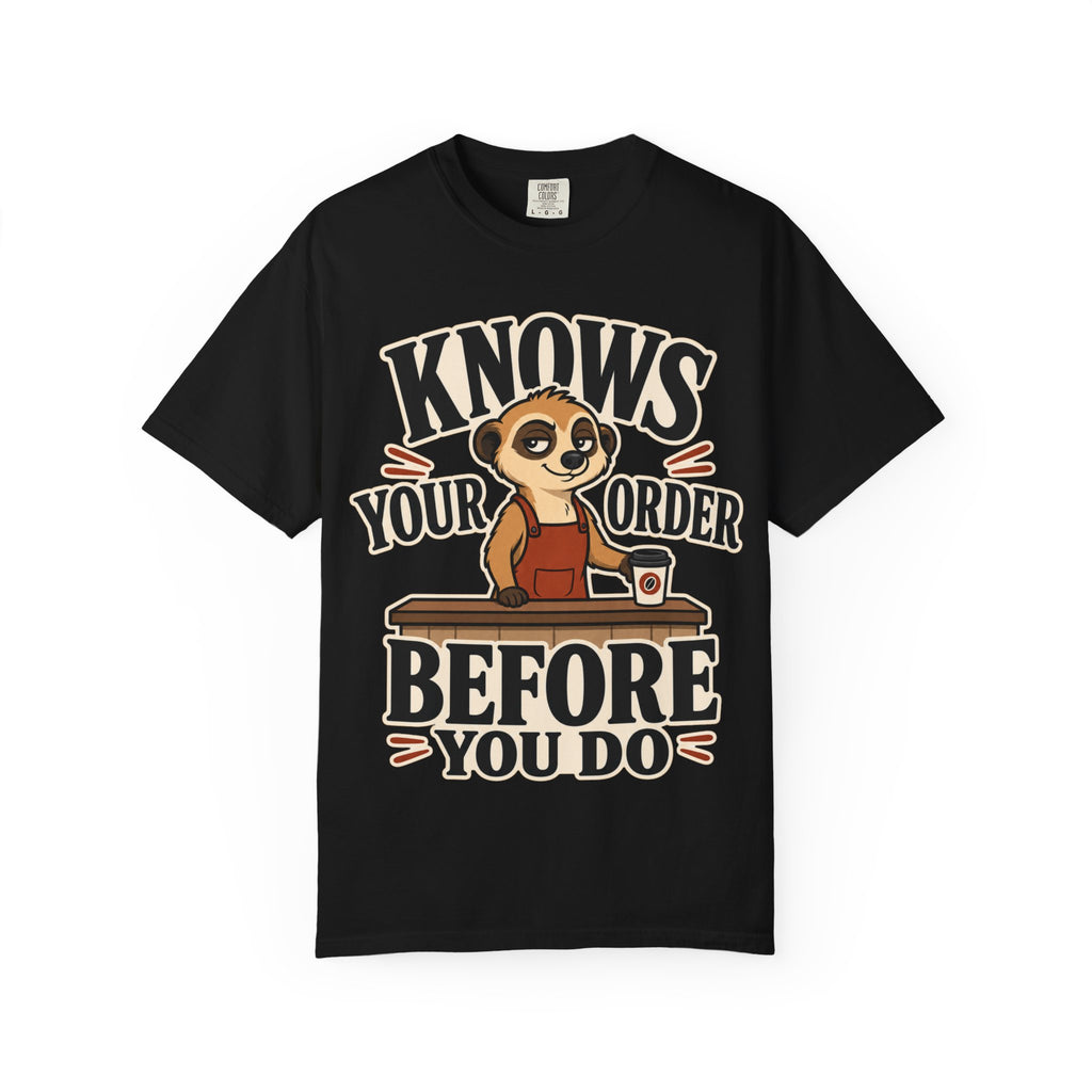 Meerkat Barista T-Shirt