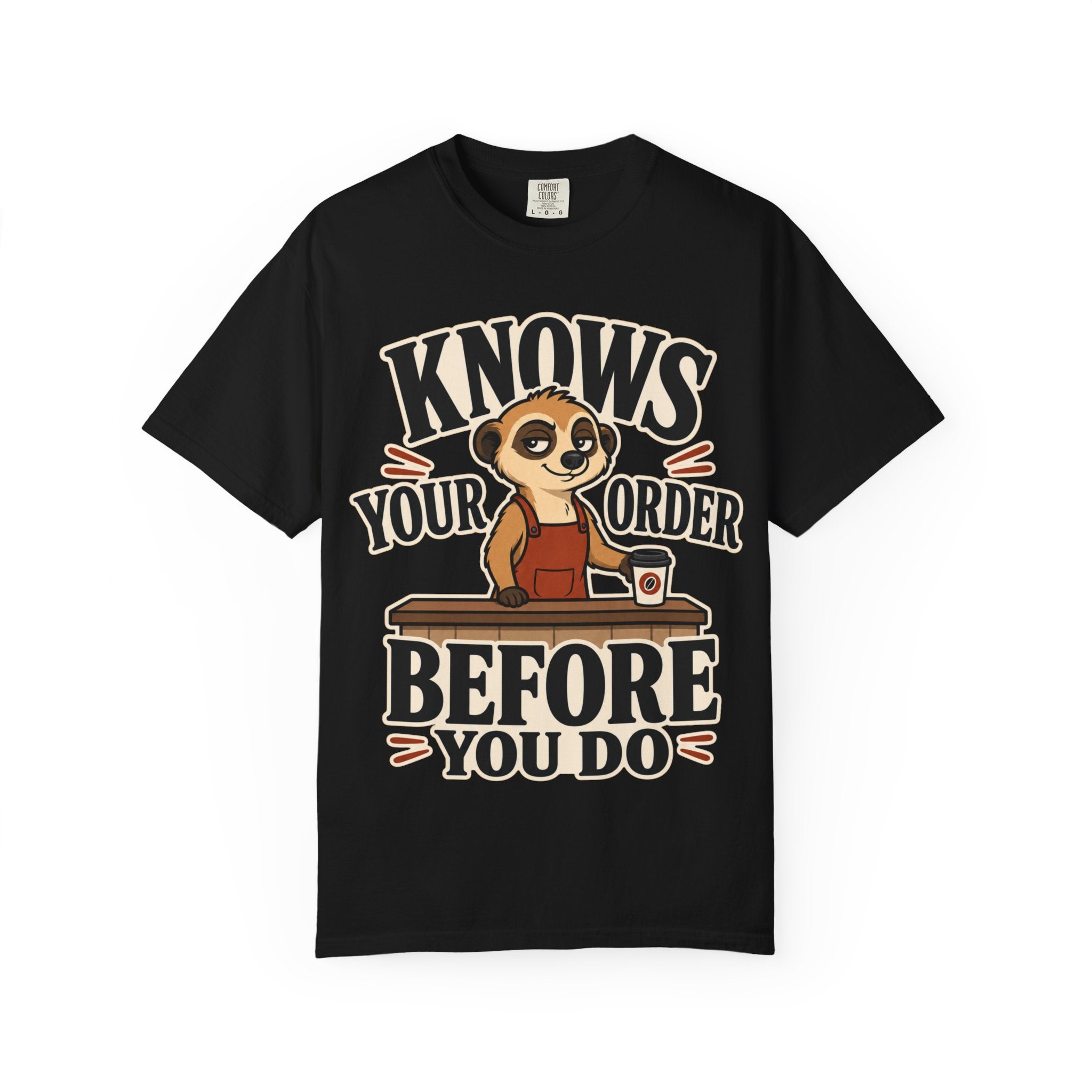 Meerkat Barista T-Shirt