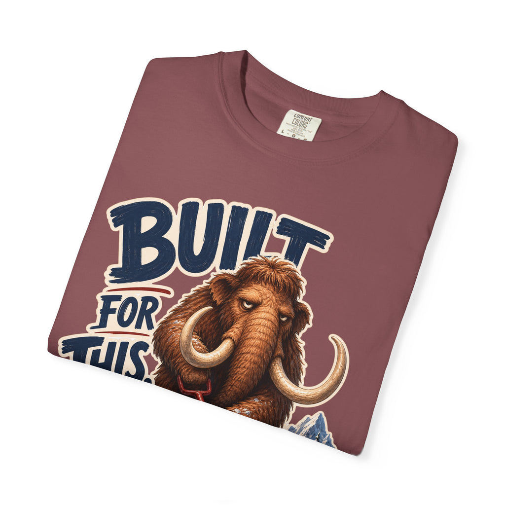 Wooley Mammoth Snow Shovel T-Shirt