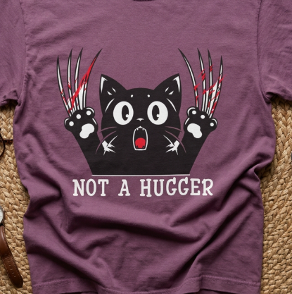 Black Cat Claws Not a Hugger
