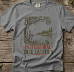 Bass Fishing T-Shirt - Professional Tree Catcher