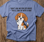 Beagle Dog Life Advice T-Shirt