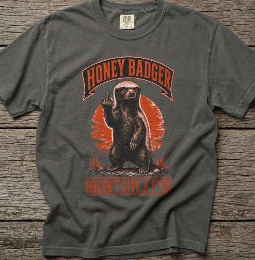 Honey Badger "Doesn't Give a F*ck" T-Shirt