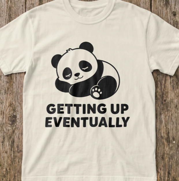 Panda - Up Eventually T-Shirt