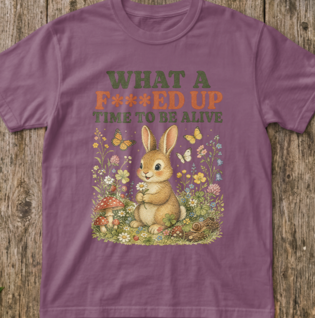 Bunny - F***ed Up Time to Be Alive T-Shirt