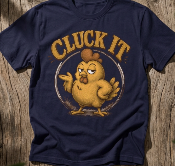 Cluck It Funny Chicken T-Shirt