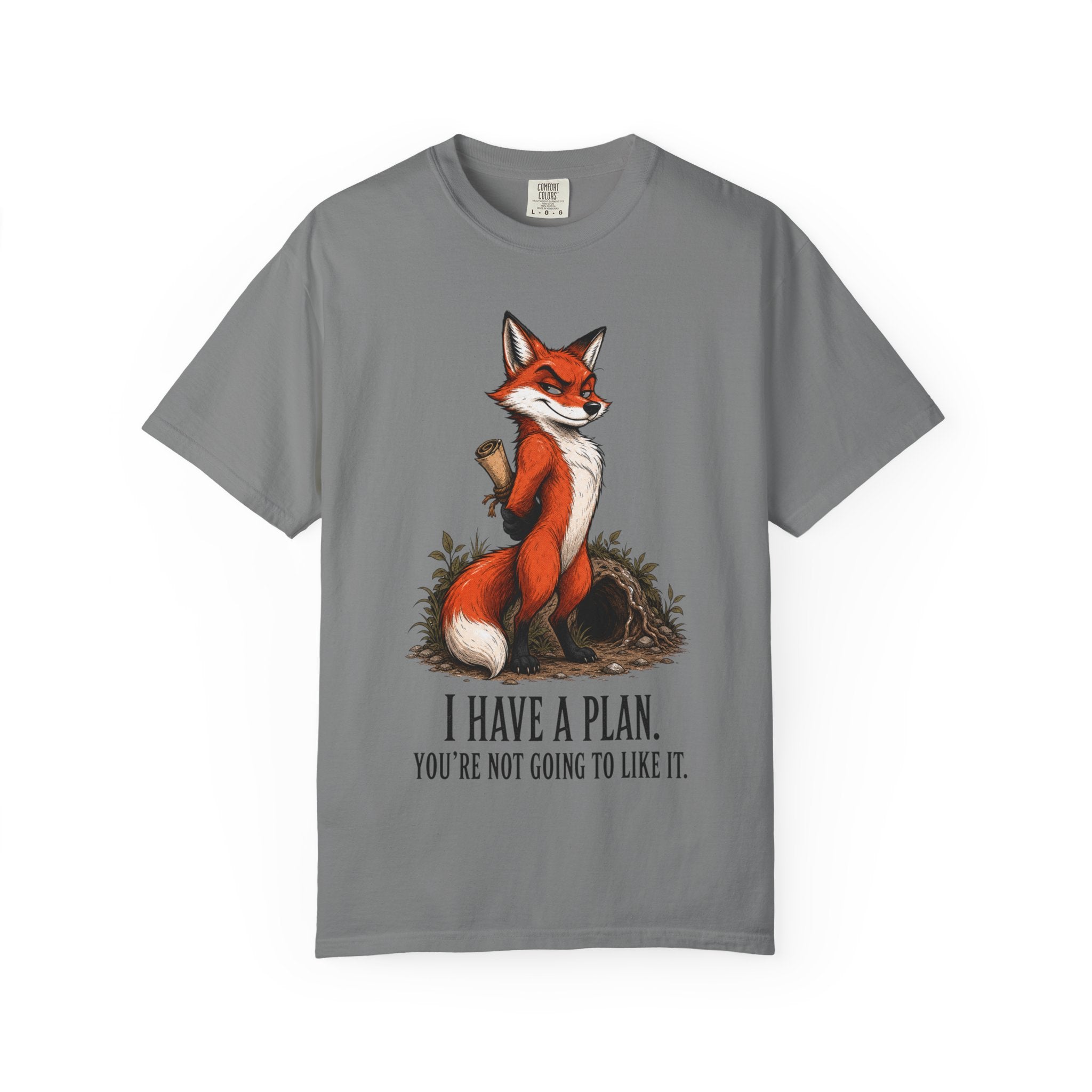 Fox - I Have A Plan T-Shirt