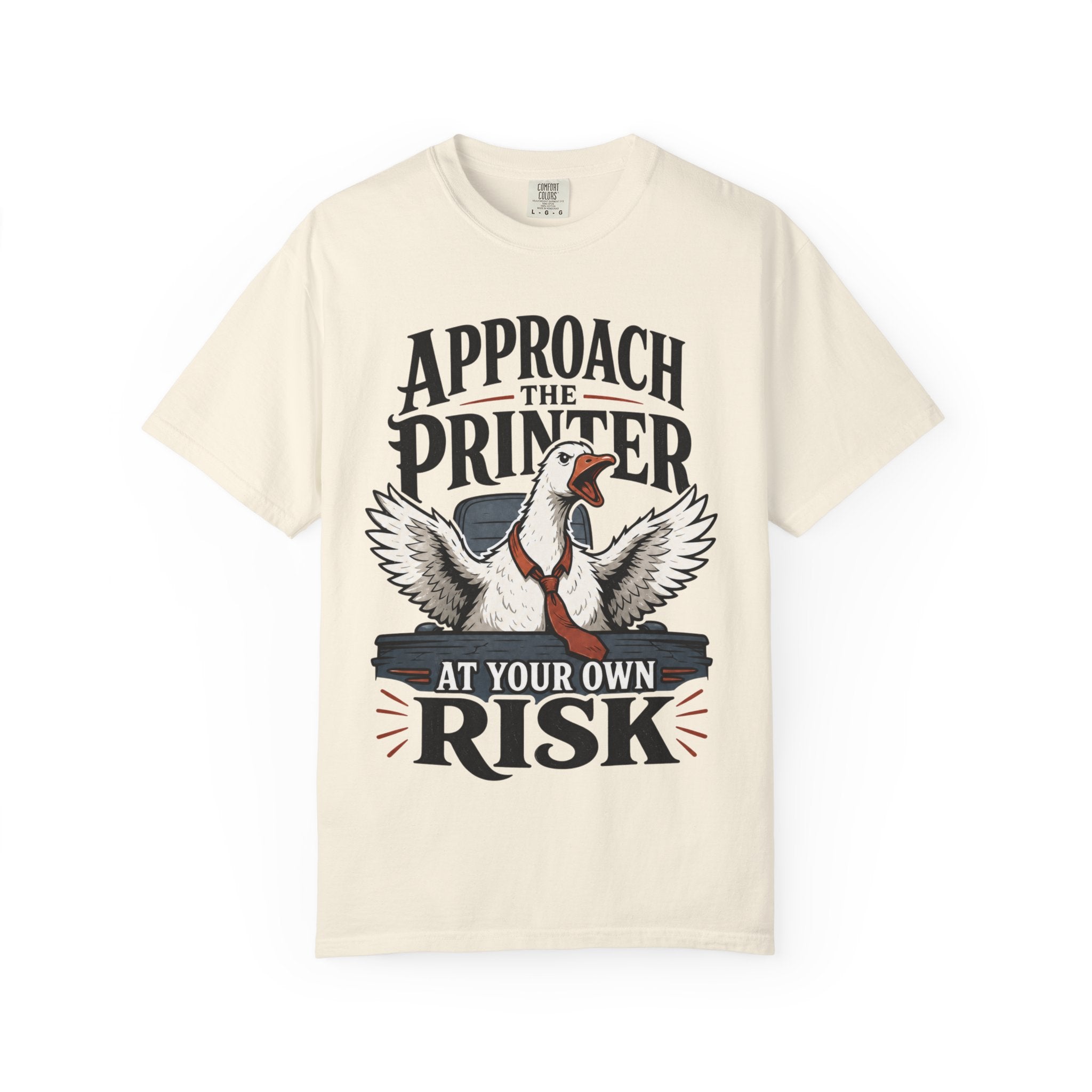 Goose Approach the Printer T-Shirt