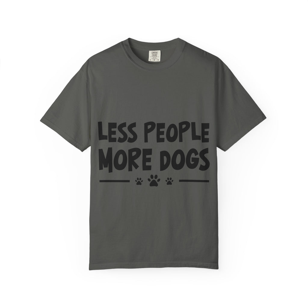 Less People More Dogs T-shirt
