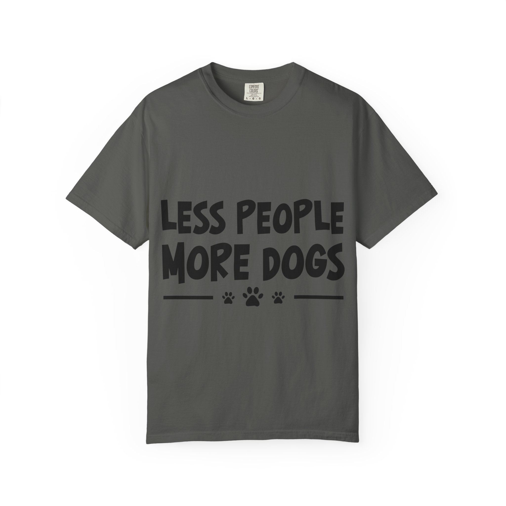 Less People More Dogs T-shirt