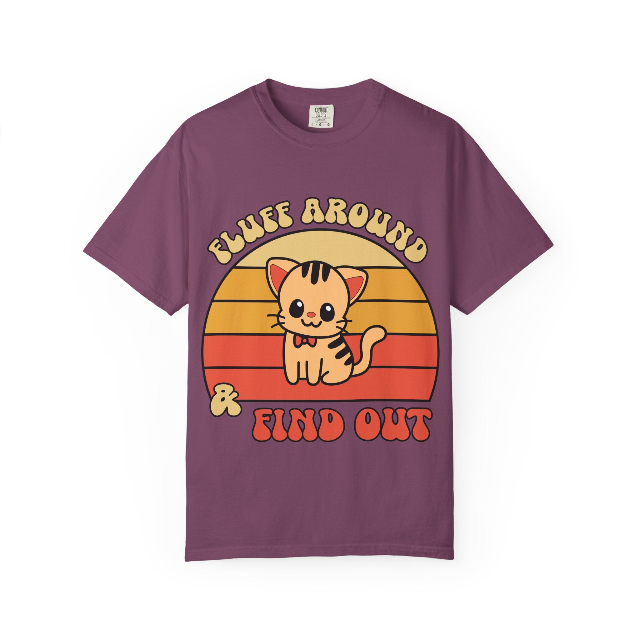 Curious Retro Kitten T-Shirt