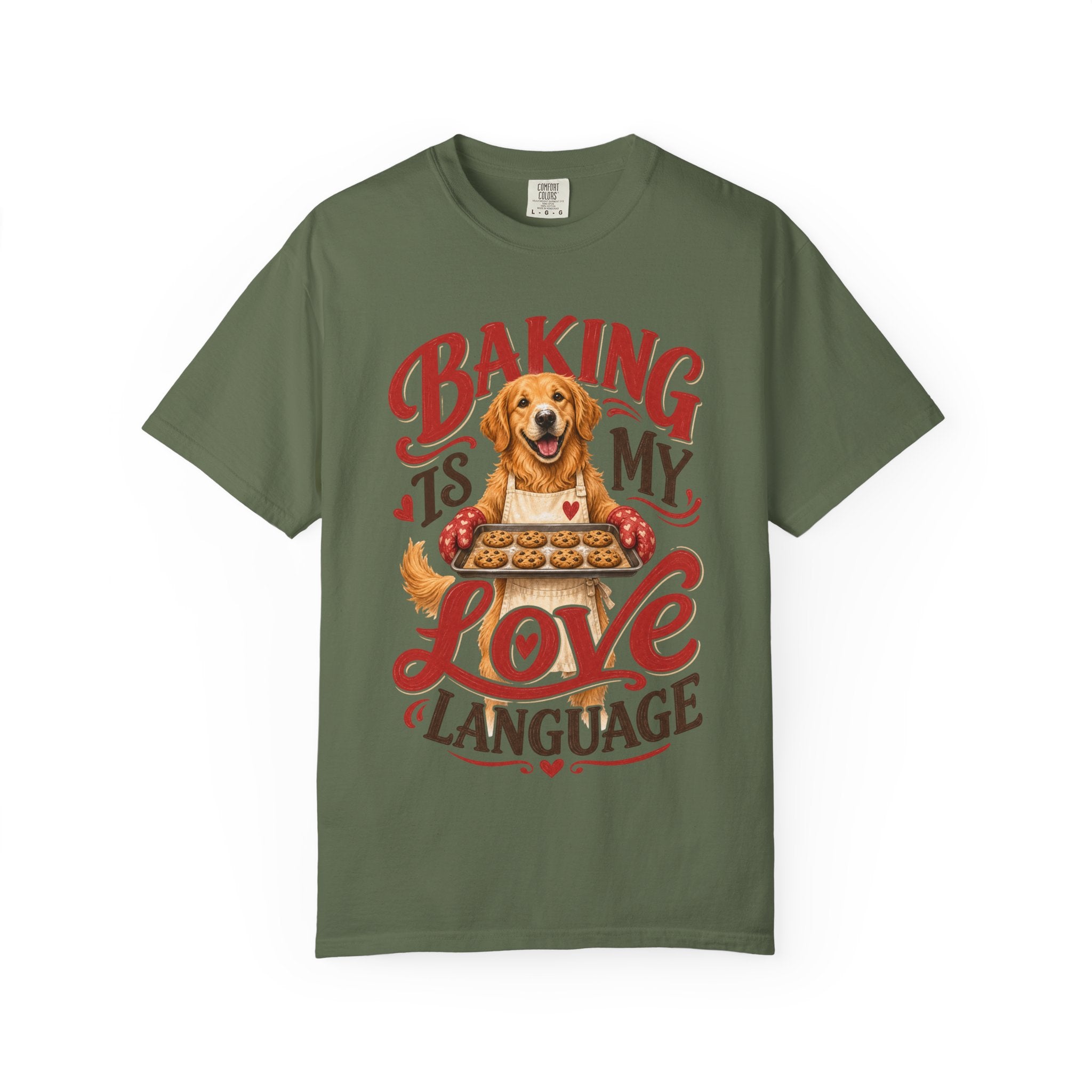 Golden Retriever Baking T-Shirt