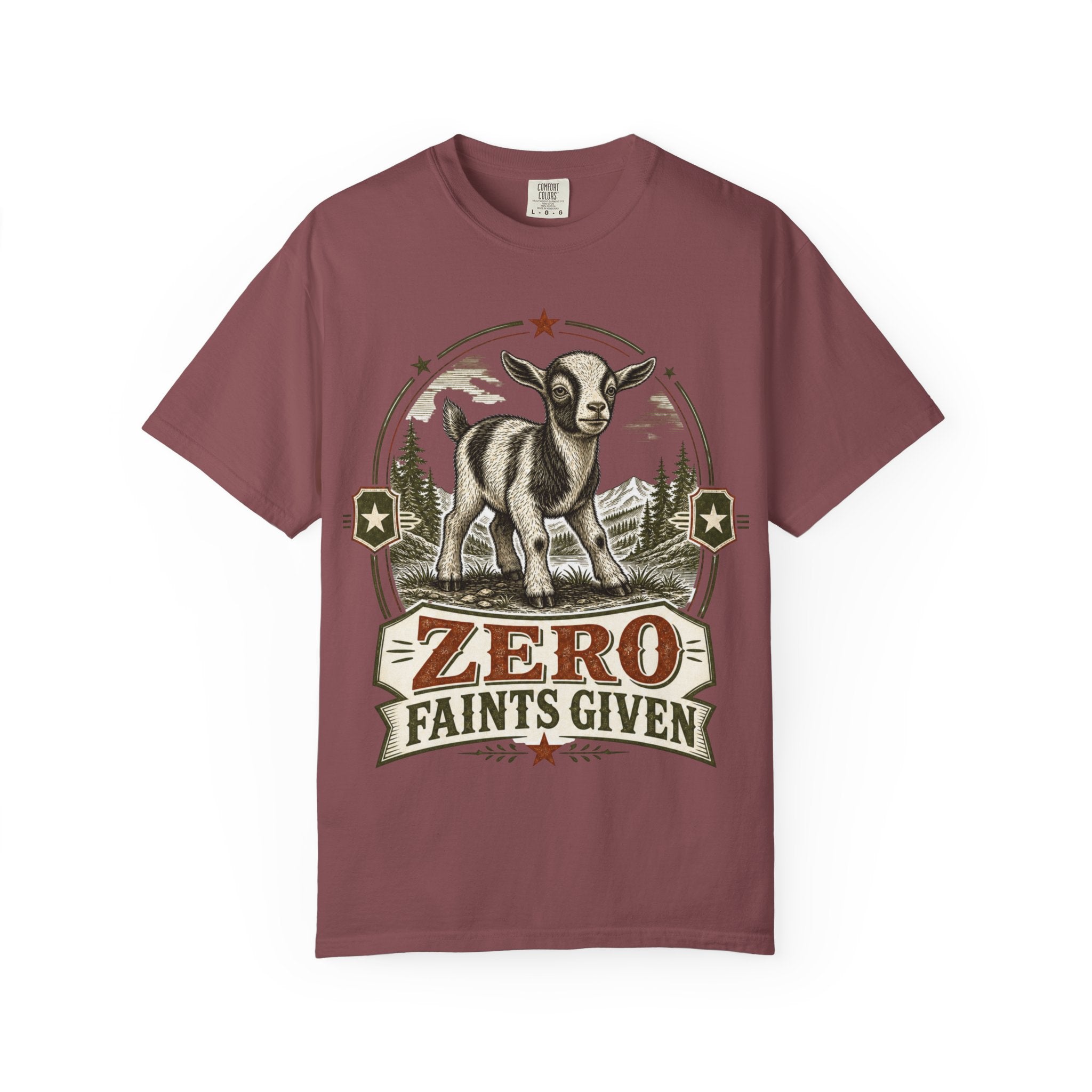 Baby Goat Zero Faints Given T-Shirt