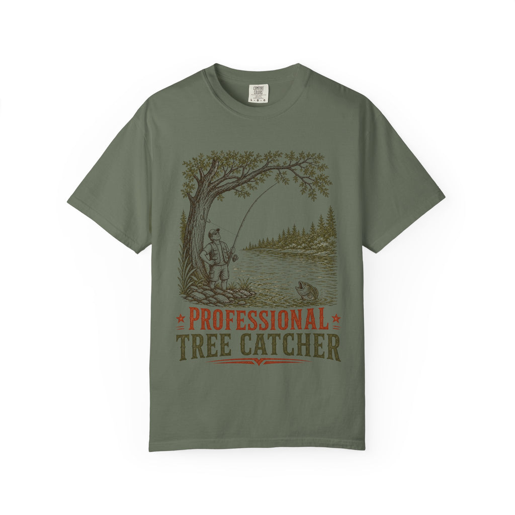 Bass Fishing T-Shirt - Professional Tree Catcher