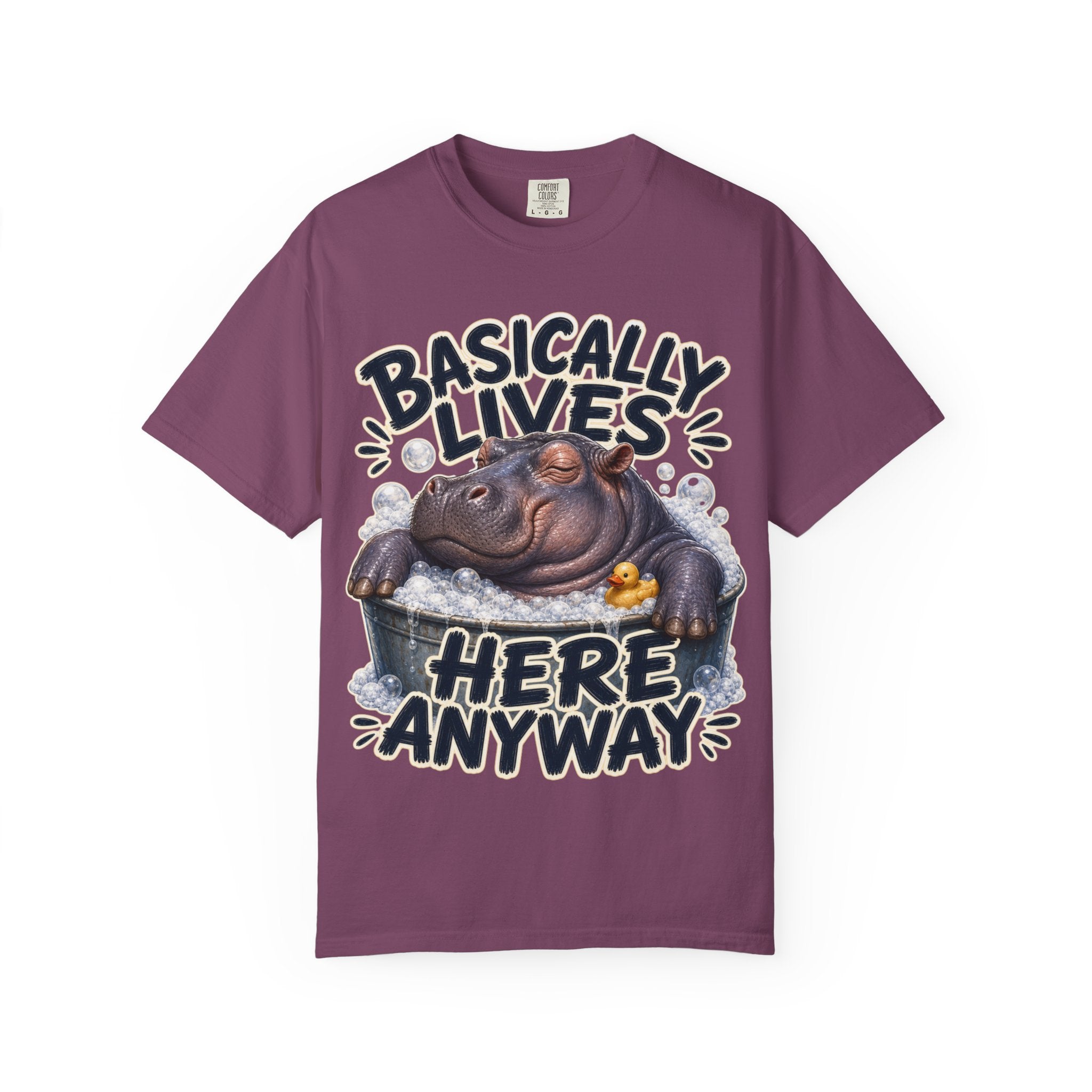 Hippo Bathing T-Shirt