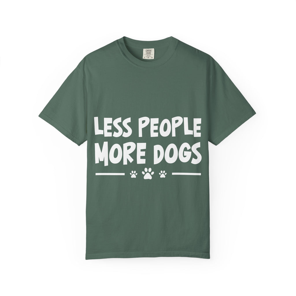 Less People More Dogs T-shirt