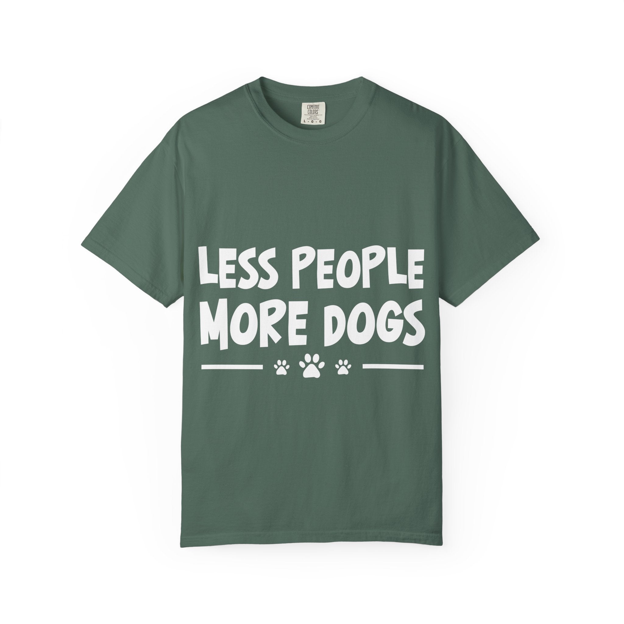 Less People More Dogs T-shirt