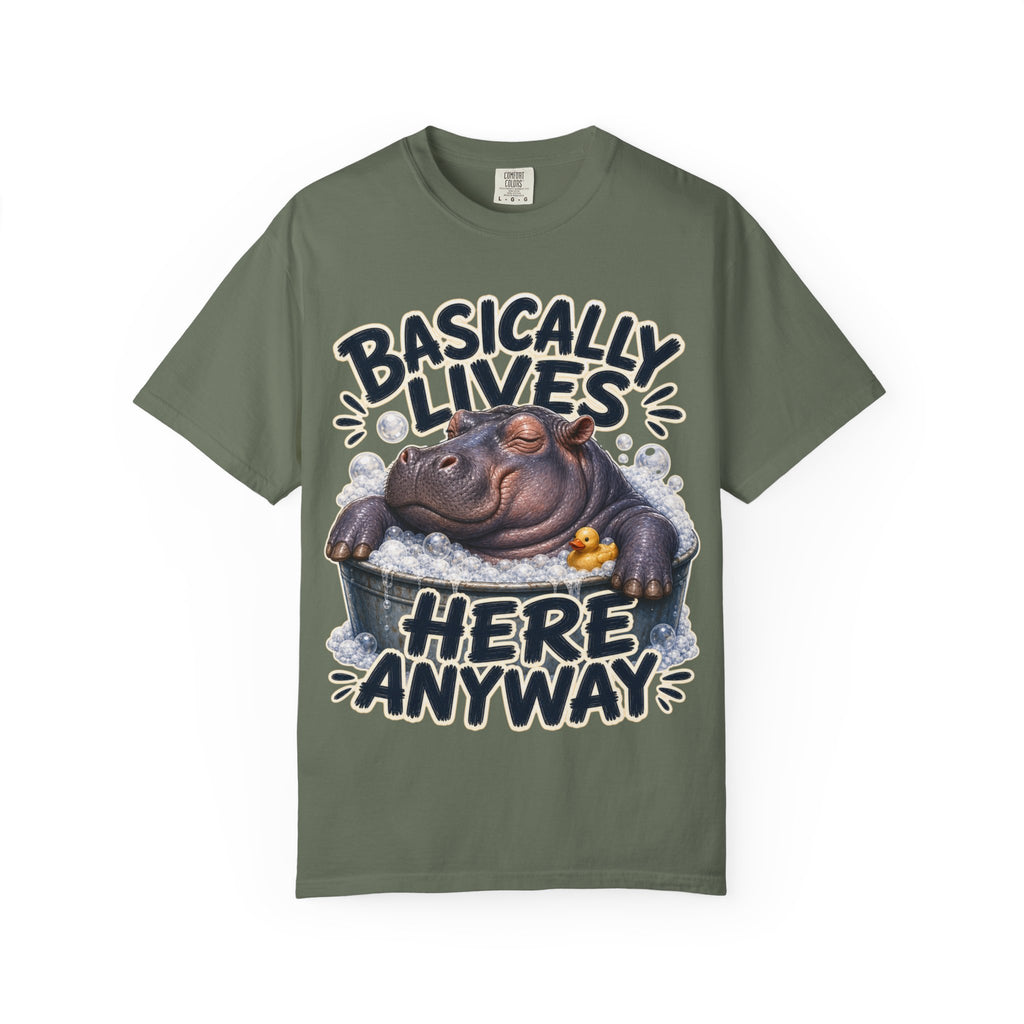 Hippo Bathing T-Shirt