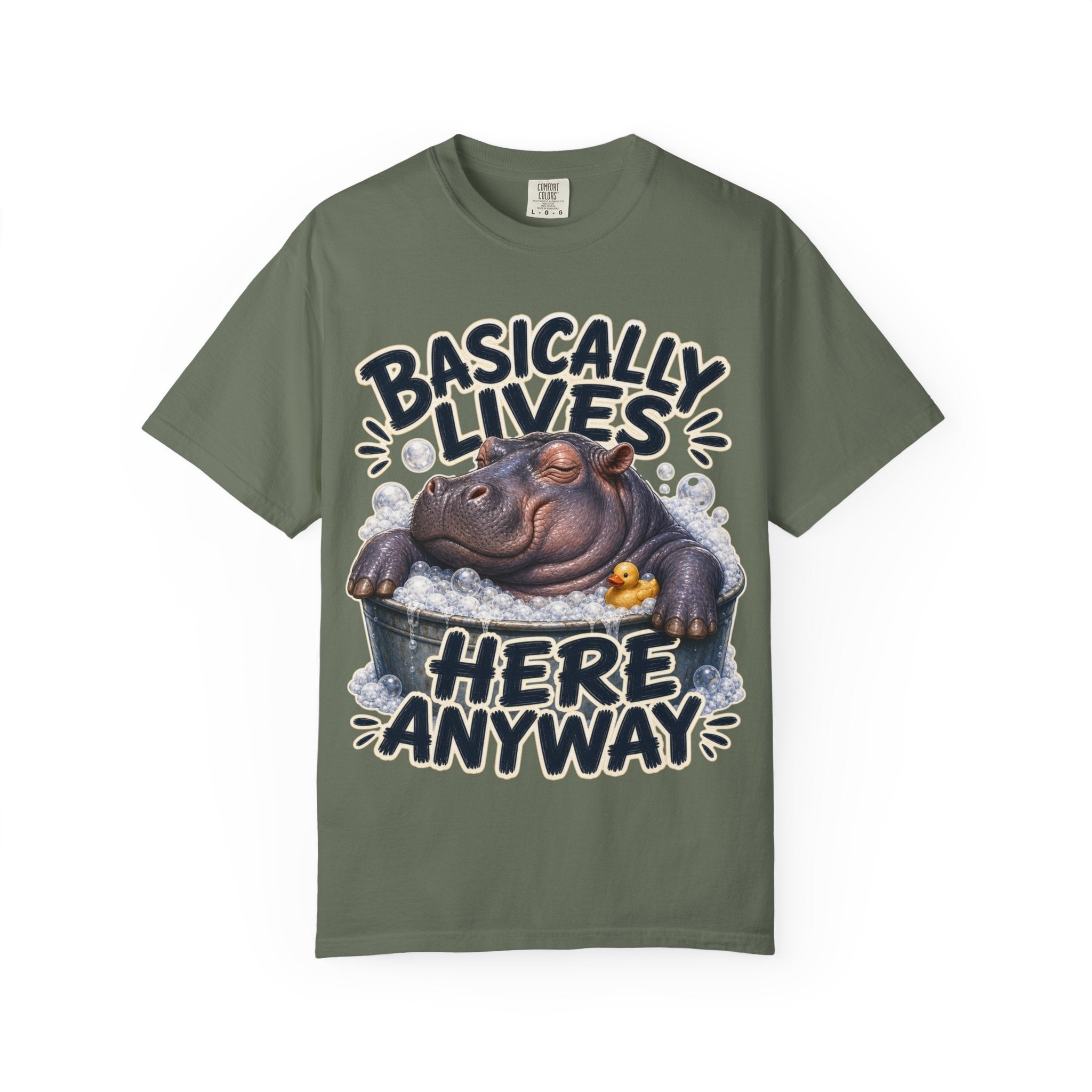 Hippo Bathing T-Shirt