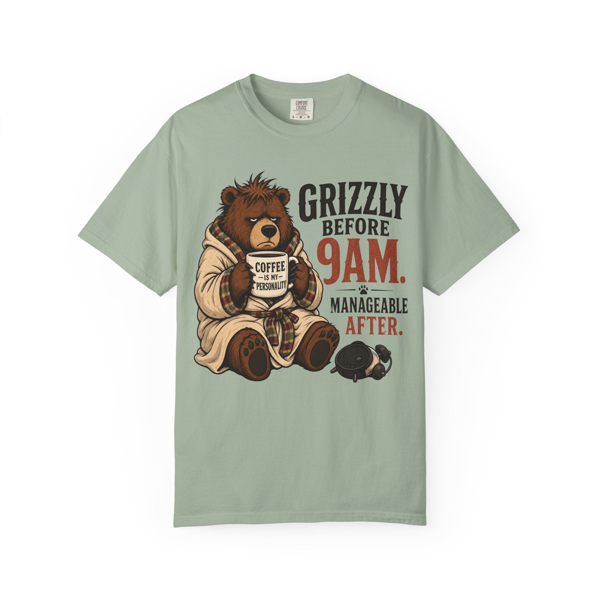 Grizzly Before 9AM Coffee T-Shirt